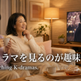 韓国ドラマを見るのが趣味ですを英語で表す I love watching K-dramas
