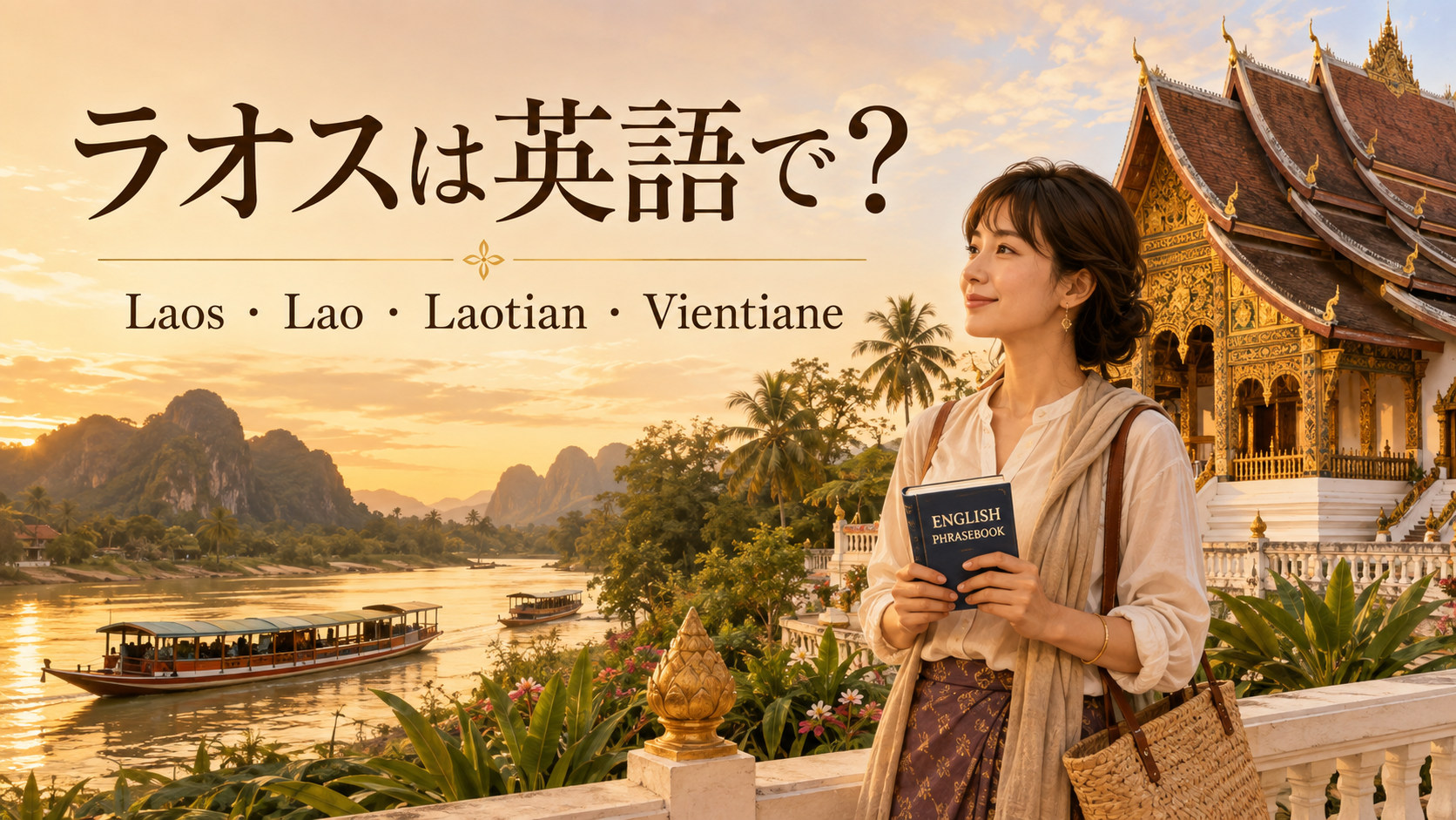 ラオスは英語で？Laos・Lao・Laotian・Vientianeの違い