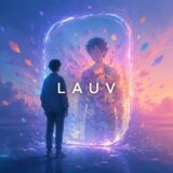 Lauvの名言「自分を好きになる」を表現した鏡と光のイラスト