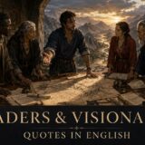 リーダー・偉人の英語の名言集|LEADERS & VISIONARIES QUOTES IN ENGLISH
