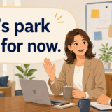 lets park that for now