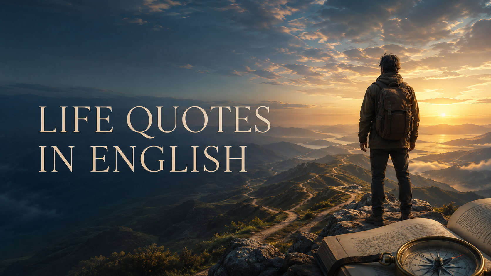 人生・生き方の英語の名言集 LIFE QUOTES IN ENGLISH