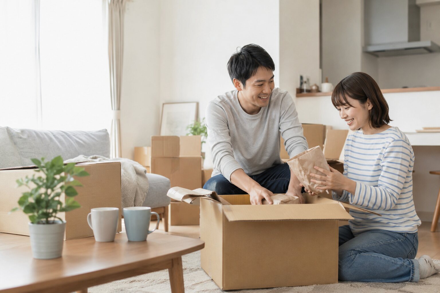 「同棲する」は英語で？live together・move in together・cohabitの違いと例文