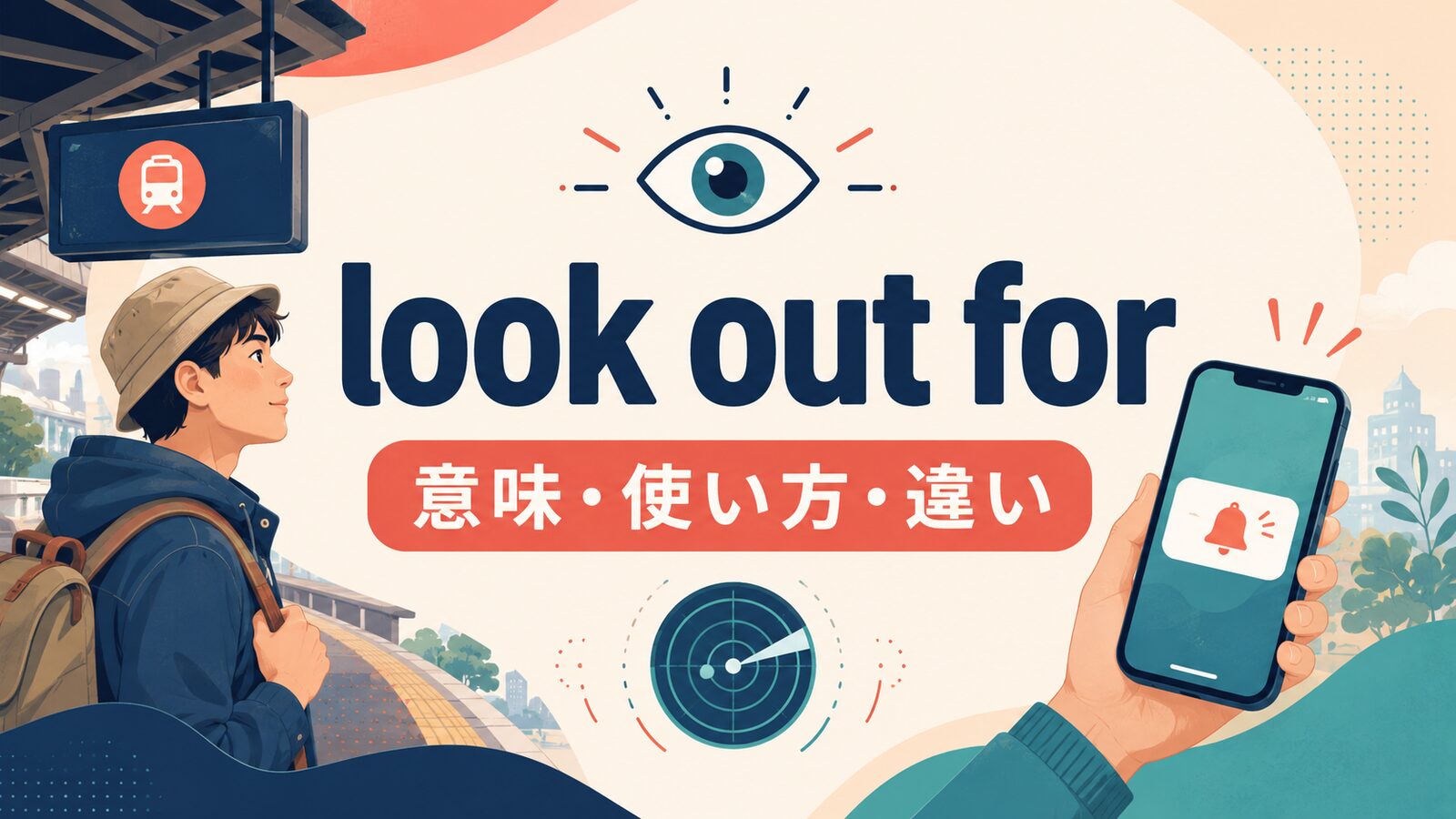 look out forの意味は？watch out for・look forとの違いと自然な使い方