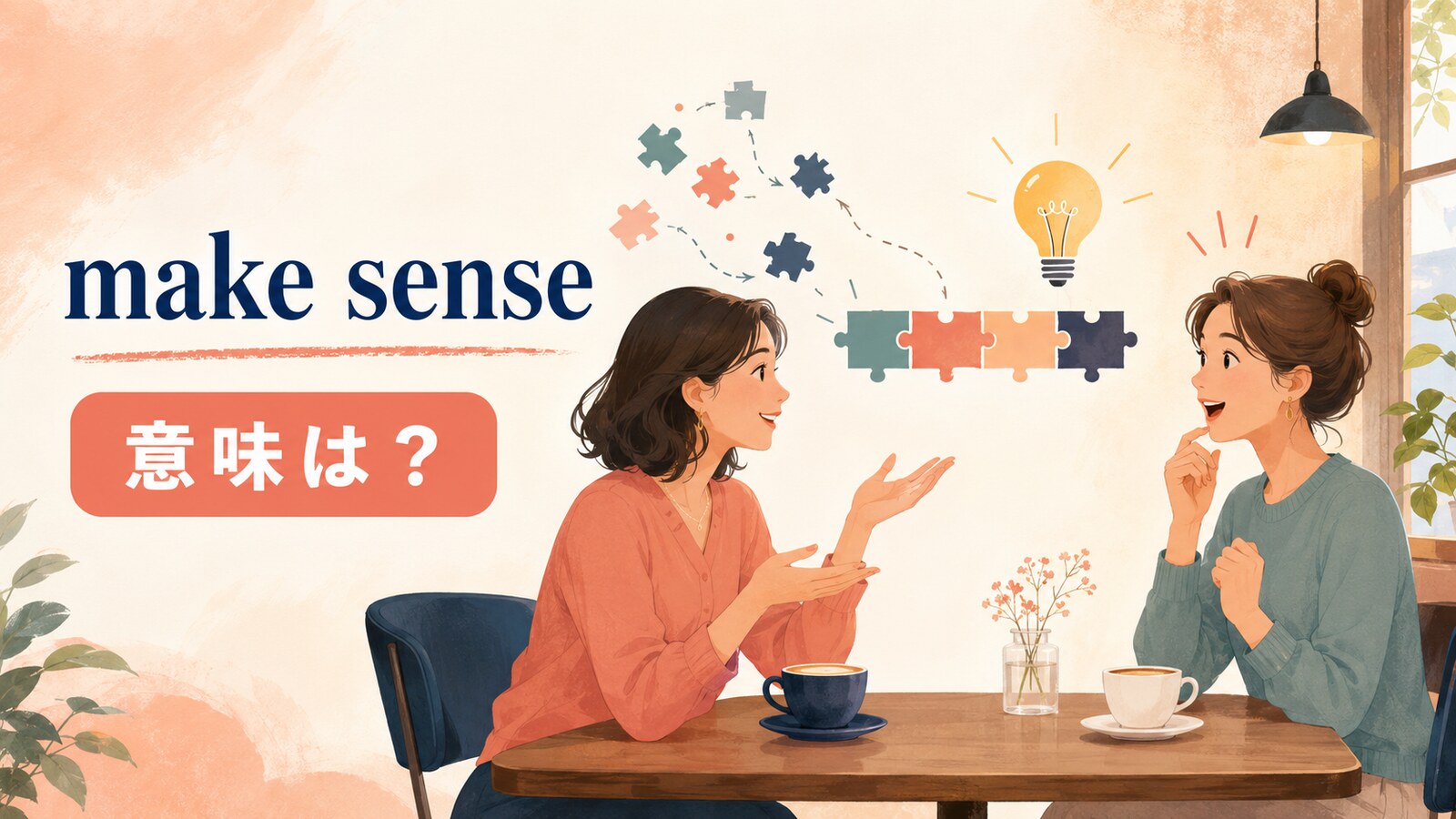 make senseの意味は？Does that make sense?・That makes senseの違いと返し方