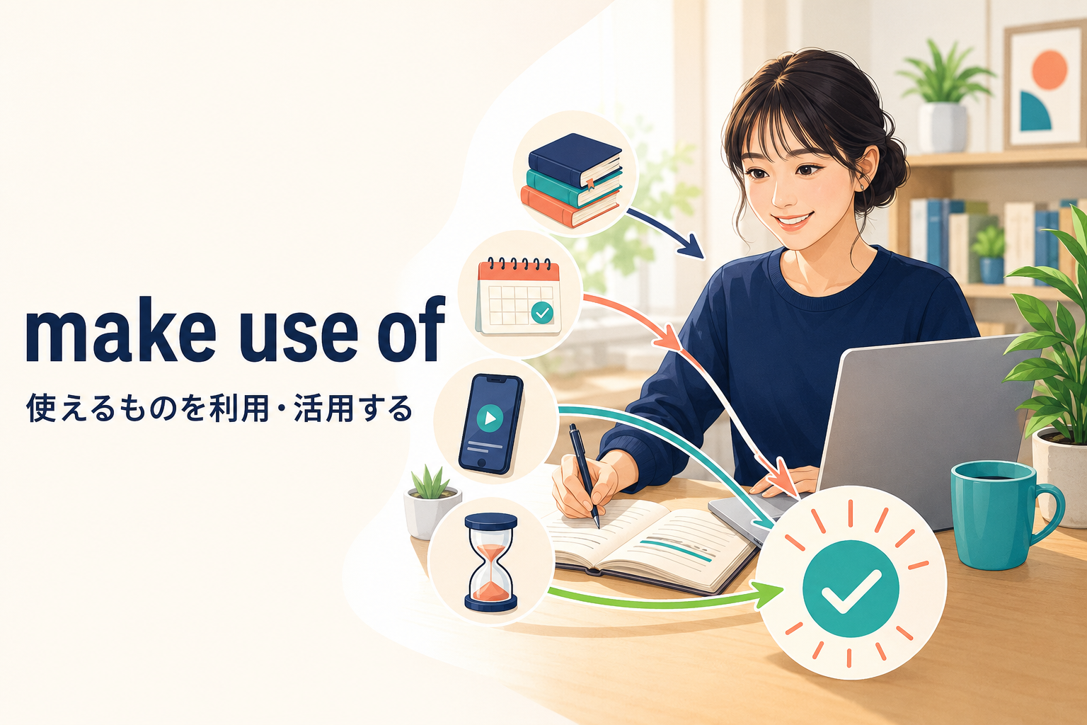 make use ofの意味は？use・take advantage ofとの違いと使い方