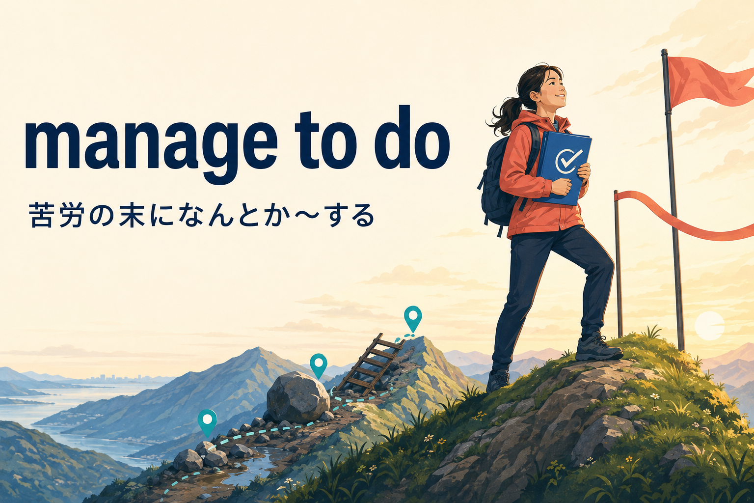 manage to doの意味は？could・be able toとの違いと使い方・例文