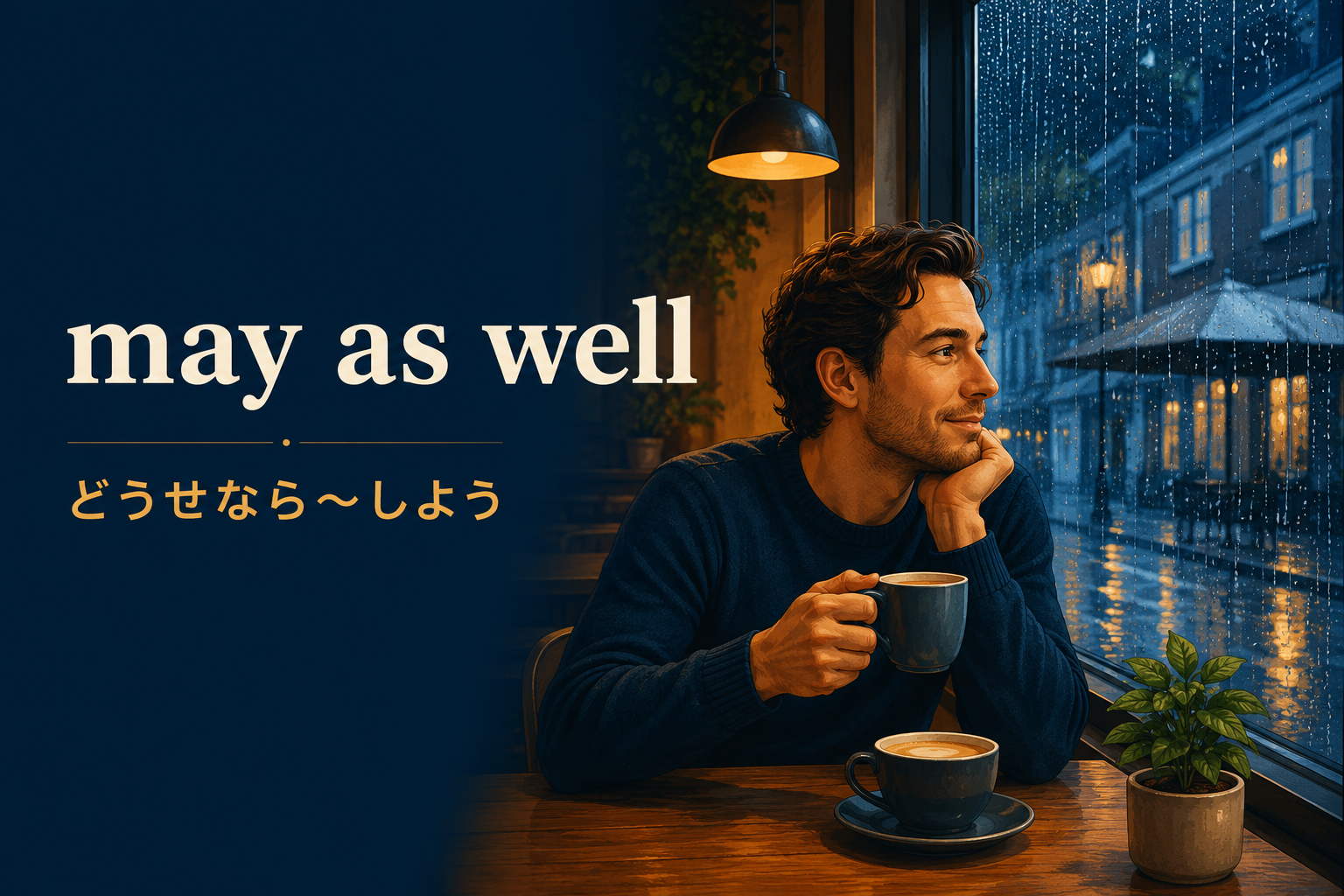 may as wellの意味は？might・shouldとの違いと使い方を例文解説