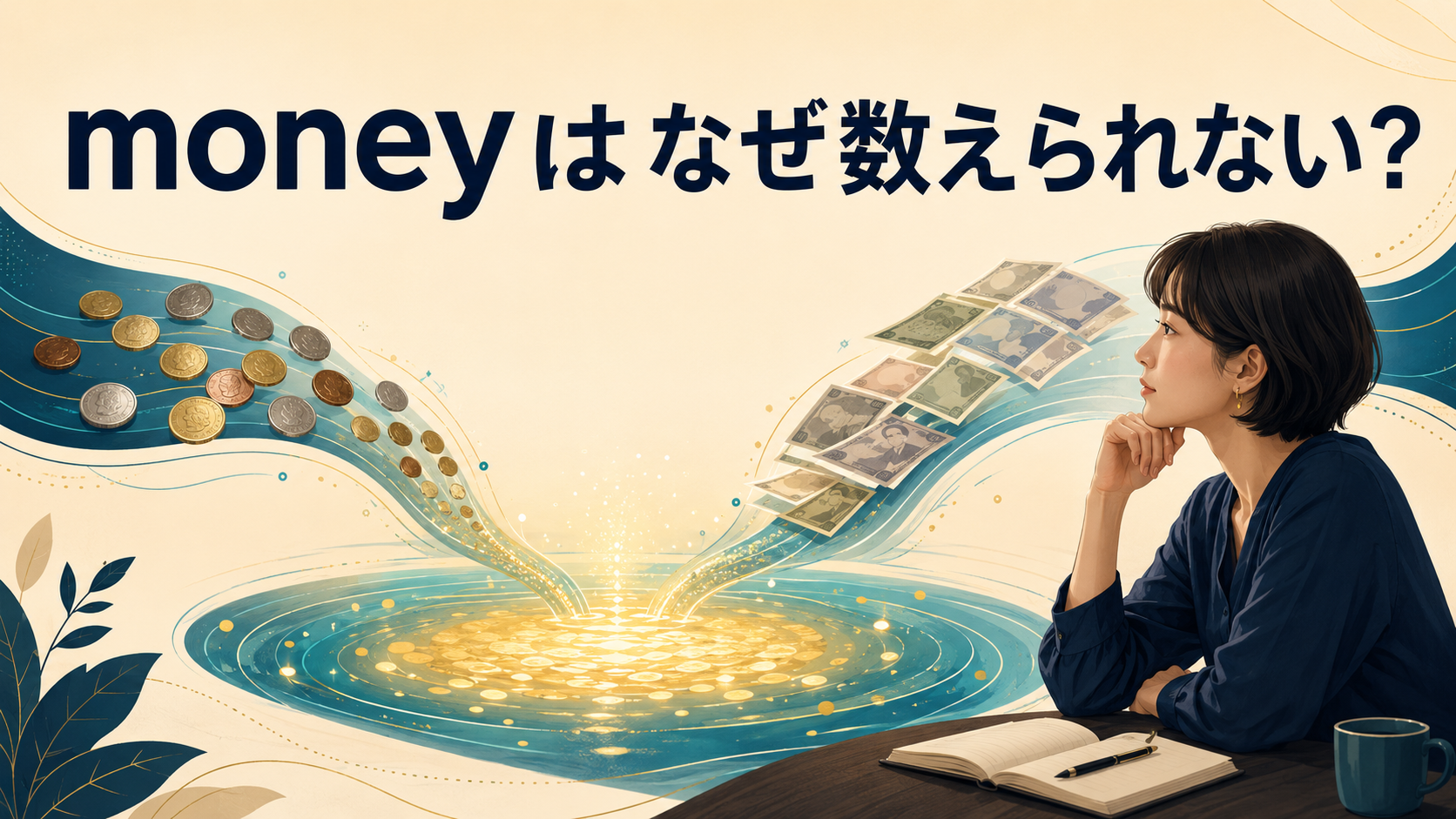 moneyはなぜ数えられないかを示すアイキャッチ画像
