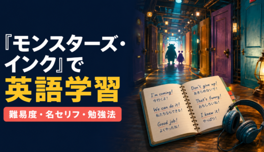 『モンスターズ・インク』で英語学習｜初心者向けの難易度・名セリフ・勉強法