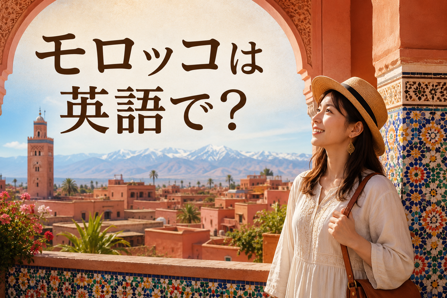 モロッコは英語で？Morocco・Moroccan・Arabic・Amazigh・Rabatの違い