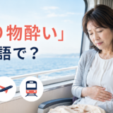 「乗り物酔い」は英語で? motion sickness・carsick・seasick・airsick