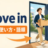 move inの意味・使い方・語順を表すアイキャッチ