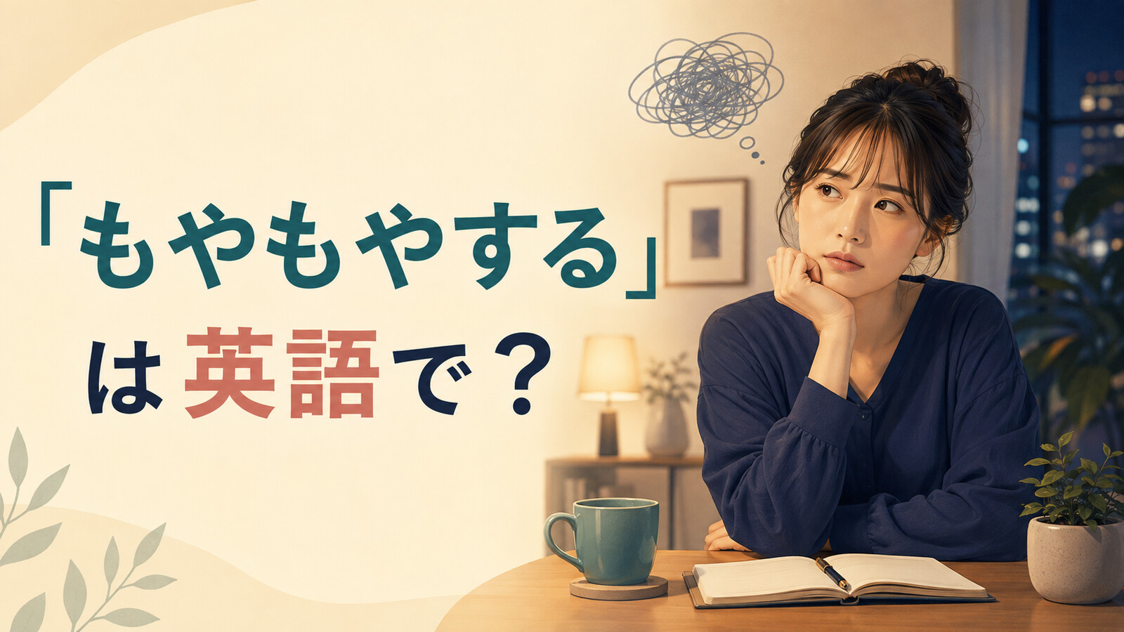「もやもやする」は英語で？bother・mixed feelings・can’t stop thinkingの違い