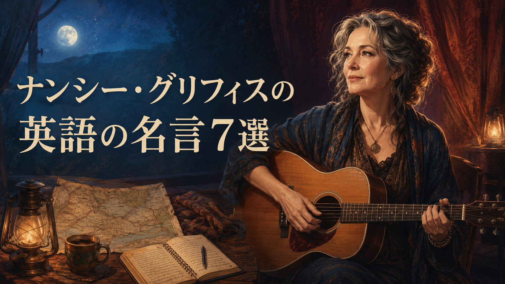 ナンシー・グリフィスの英語の名言7選