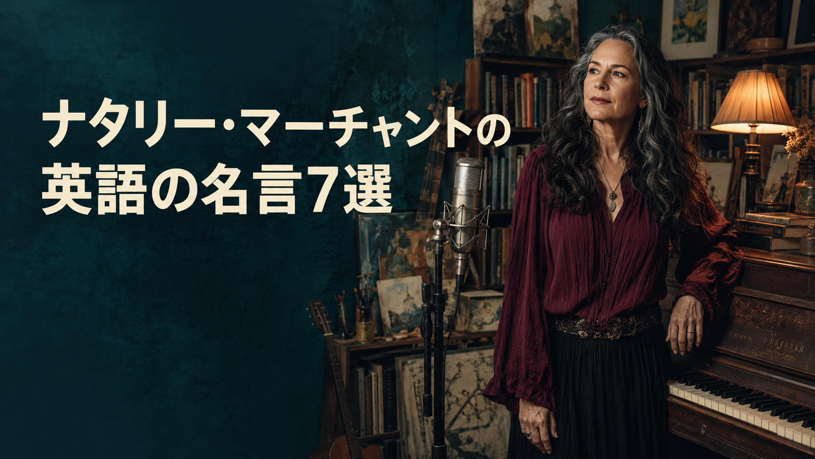 ナタリー・マーチャントの英語の名言7選