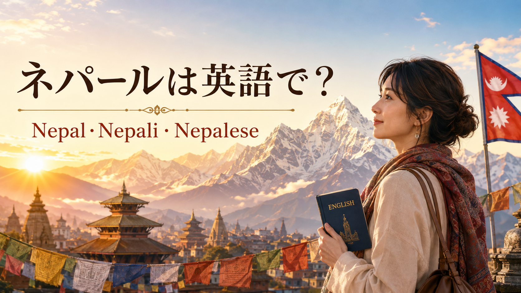 ネパールは英語で Nepal Nepali Nepaleseの違い