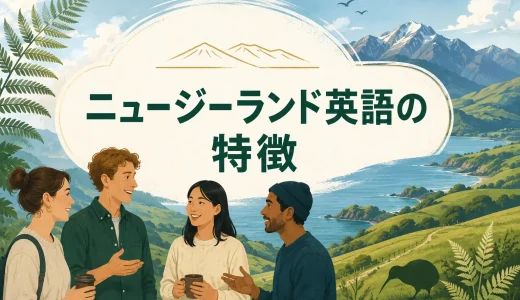 ニュージーランド英語の特徴とは？発音・単語・Kiwi Englishと豪州英語との違い