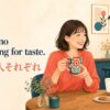 There’s no accounting for taste.「好みは人それぞれ」を表す会話イラスト