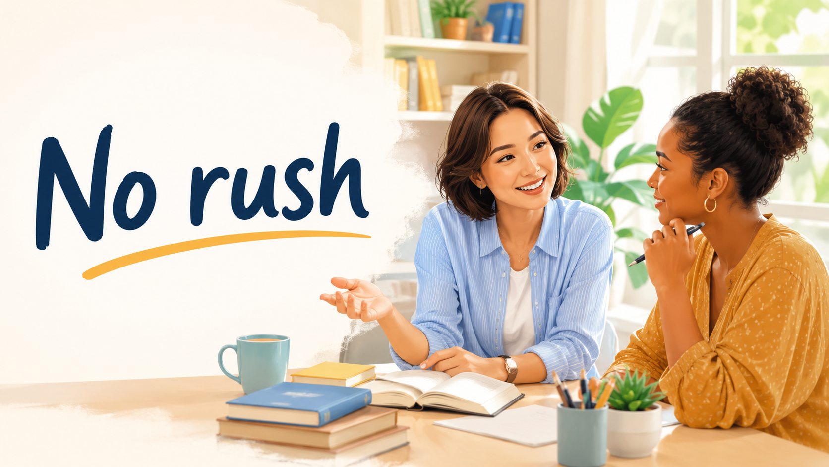 No rushの意味と使い方