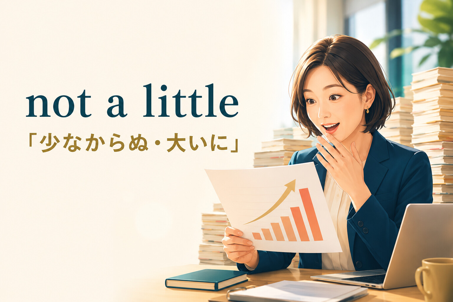 not a littleの意味は？「少なからぬ・大いに」の使い方とnot a fewとの違い