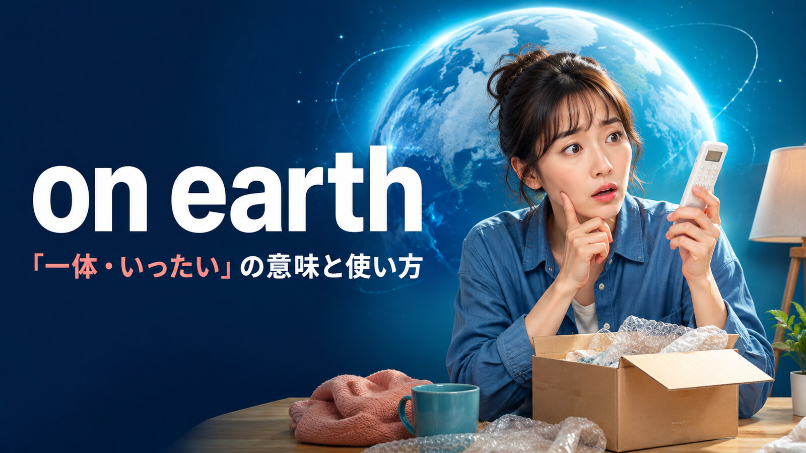 on earthの意味は？What・Why・How on earthの使い方とthe hellとの違い