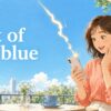 Out of the blueの意味を表すアイキャッチイラスト