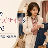 海外のジーンズサイズとW・L表記を解説するアイキャッチ
