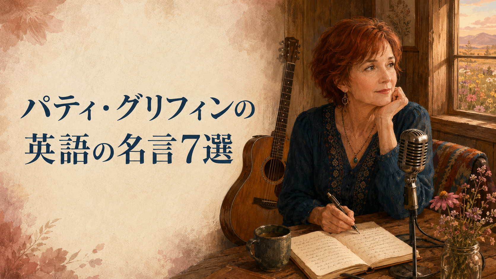 パティ・グリフィンの英語の名言7選