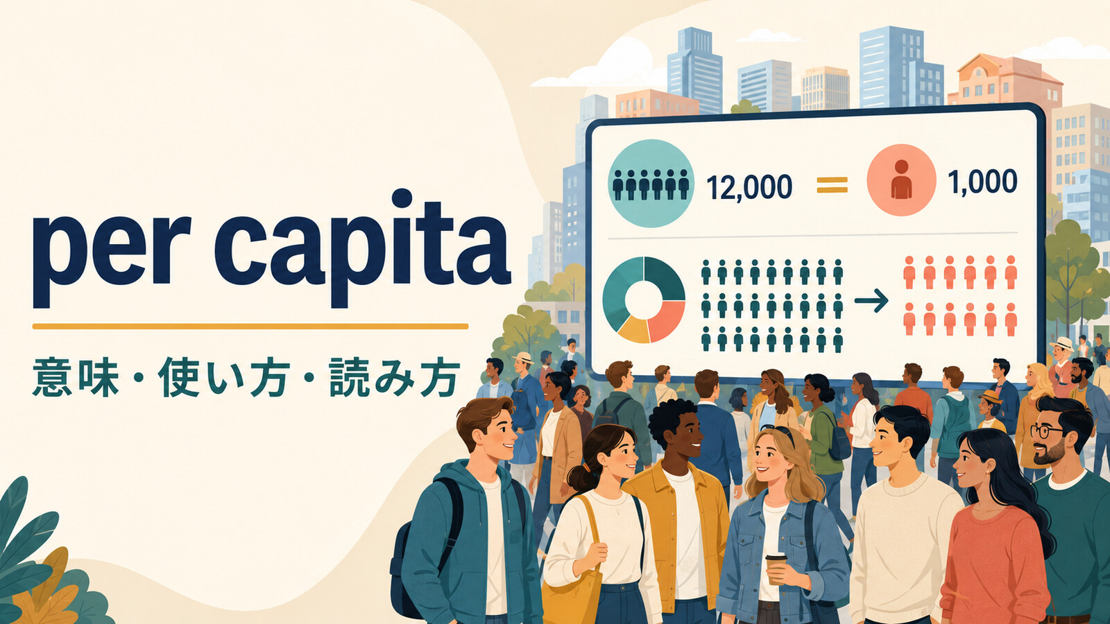 per capitaの意味・使い方・読み方を解説するアイキャッチ画像