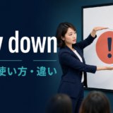 play downの意味と使い方を解説するアイキャッチ画像