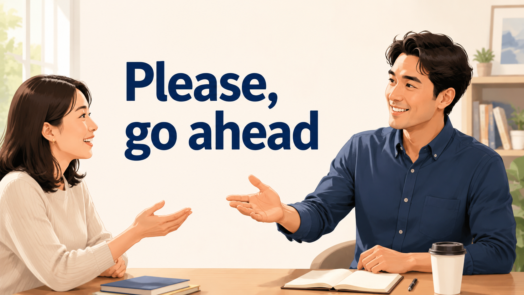 Please, go aheadの意味と使い方