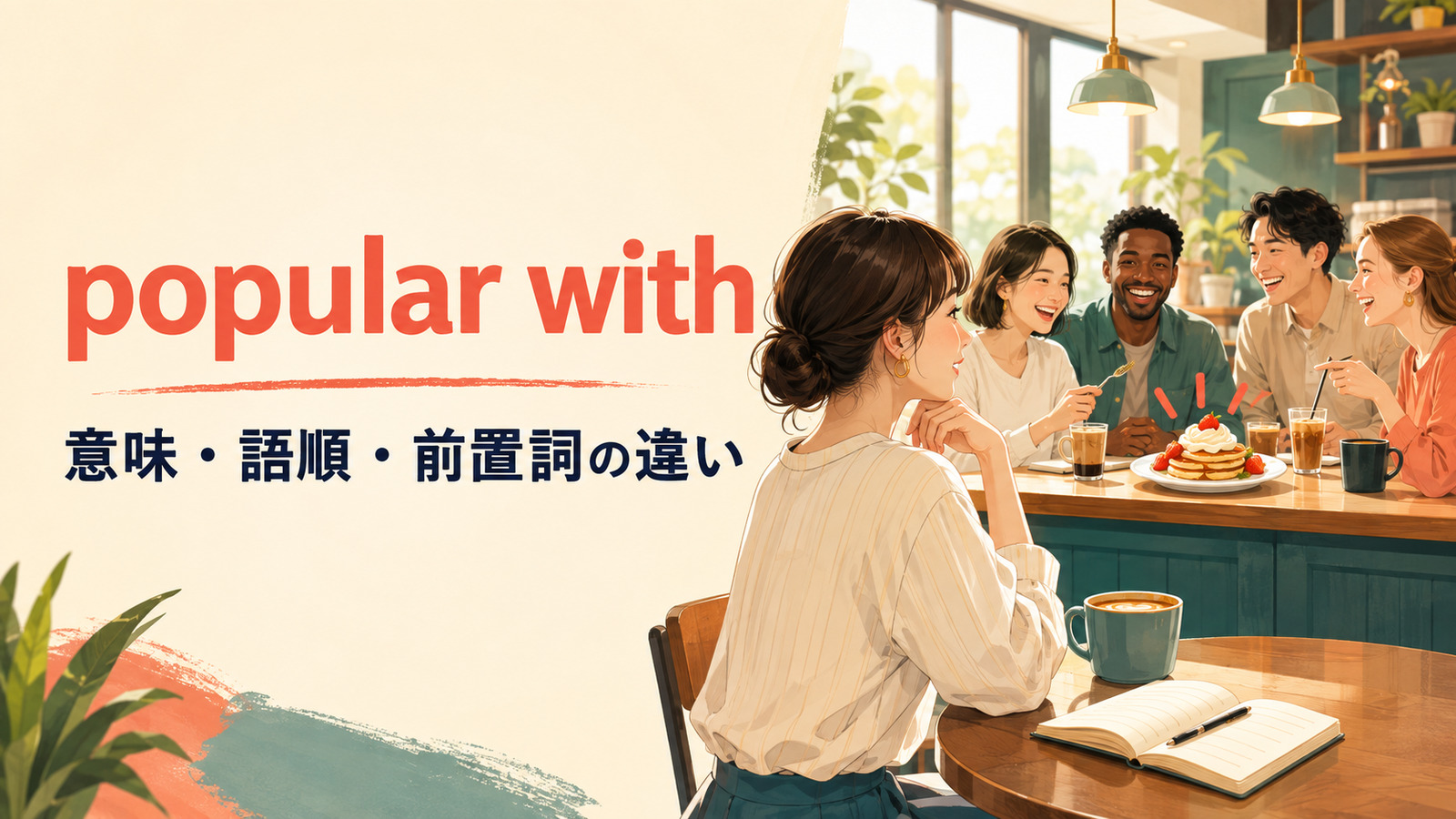 popular withの意味は？語順とpopular among・for・asとの違いを例文解説
