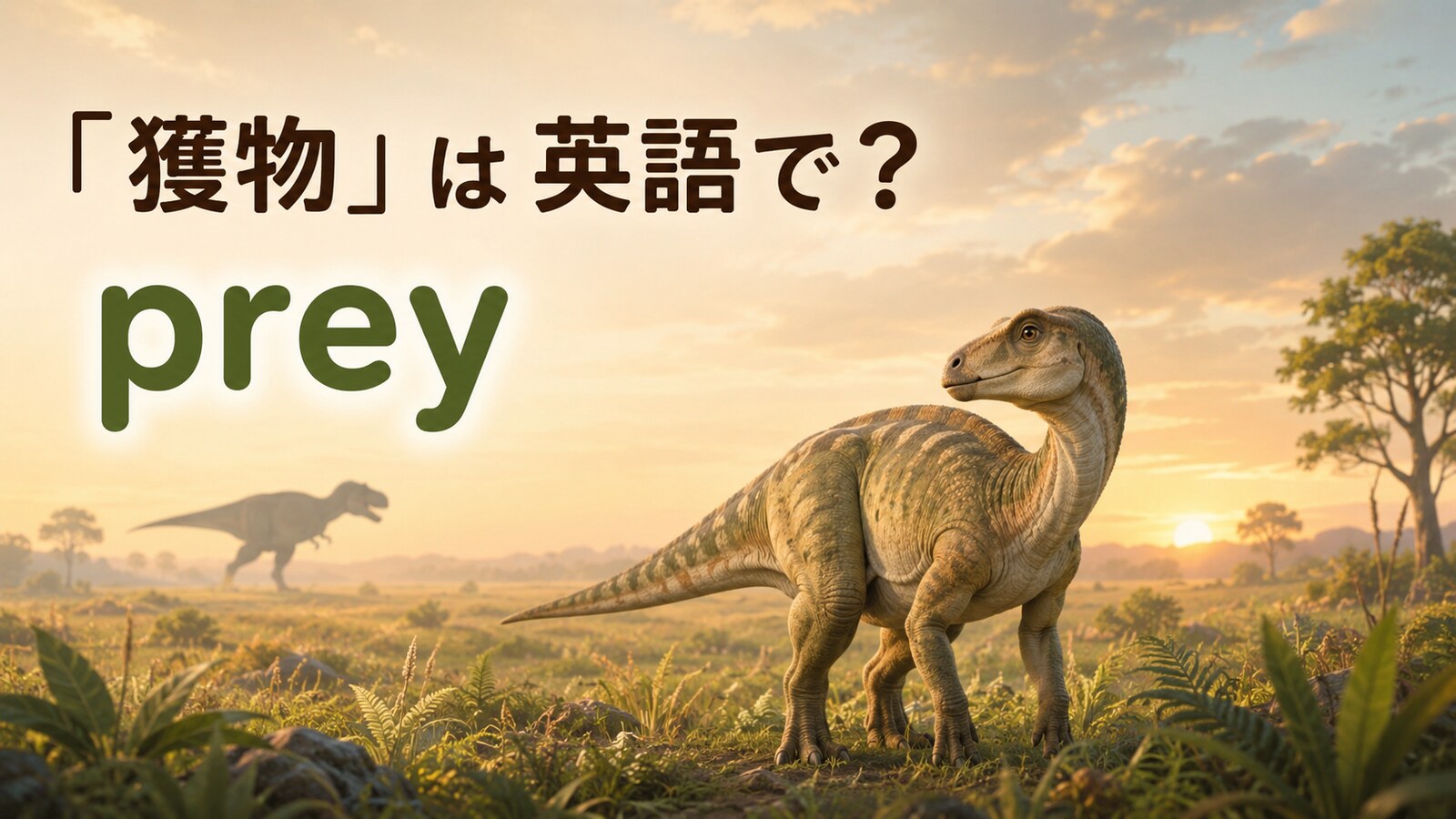 「獲物」は英語で？preyの発音・数え方とprey onの使い方
