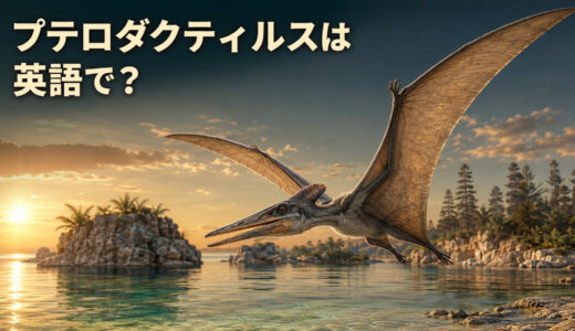 プテロダクティルスは英語で？Pterodactylusの発音・意味とプテラノドンとの違い