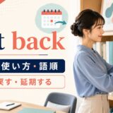 put backの意味・使い方・語順を解説するアイキャッチ画像