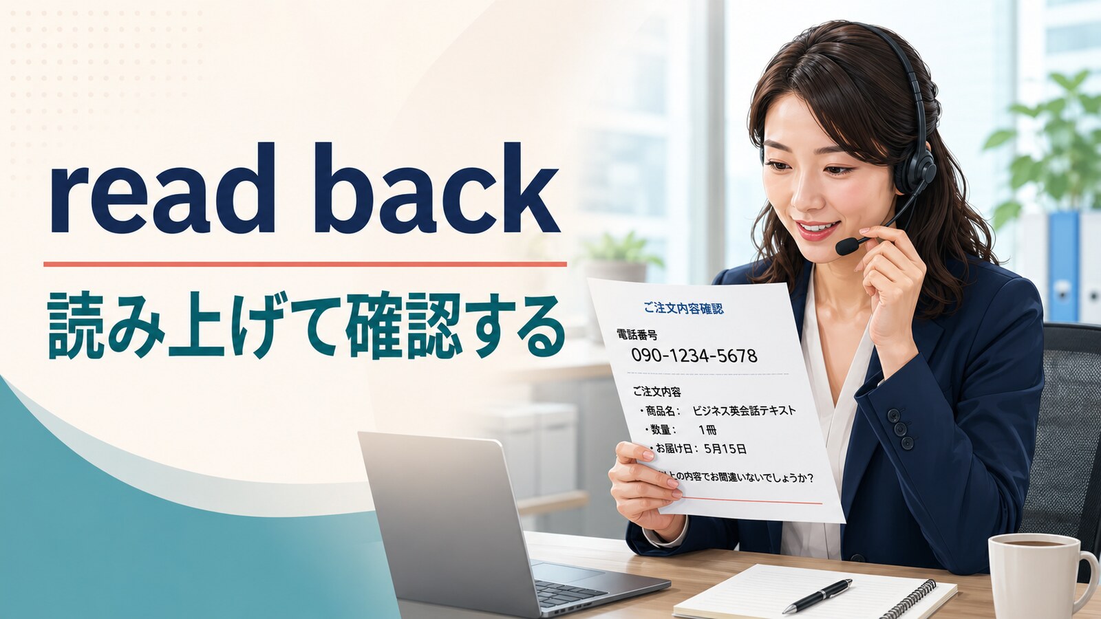 read backの意味は？read it backの語順とrepeat・read overとの違い