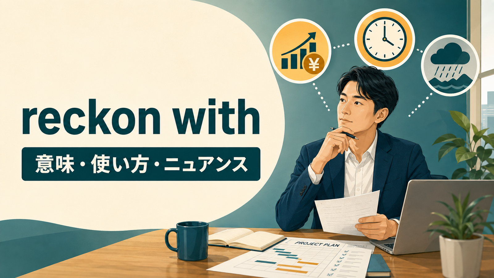 reckon withの意味は？「考慮する・対処する」とa force to be reckoned withの使い方