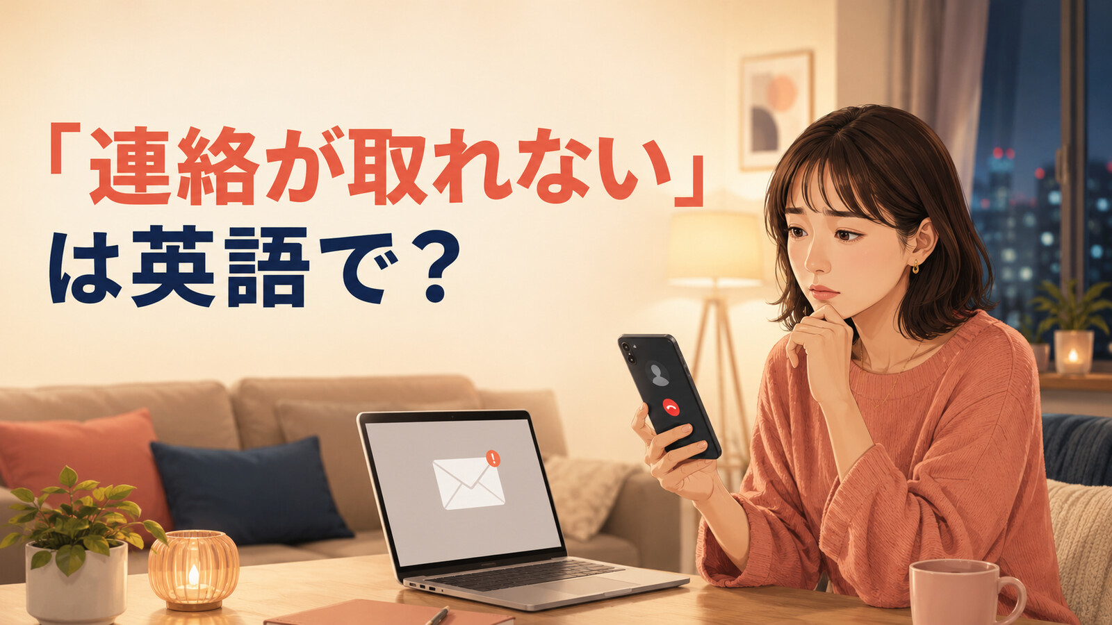 「連絡が取れない」は英語で？can’t reach・get hold ofの違いと簡単な言い換え