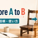 restore A to Bの意味・語順・使い方を示すアイキャッチ画像