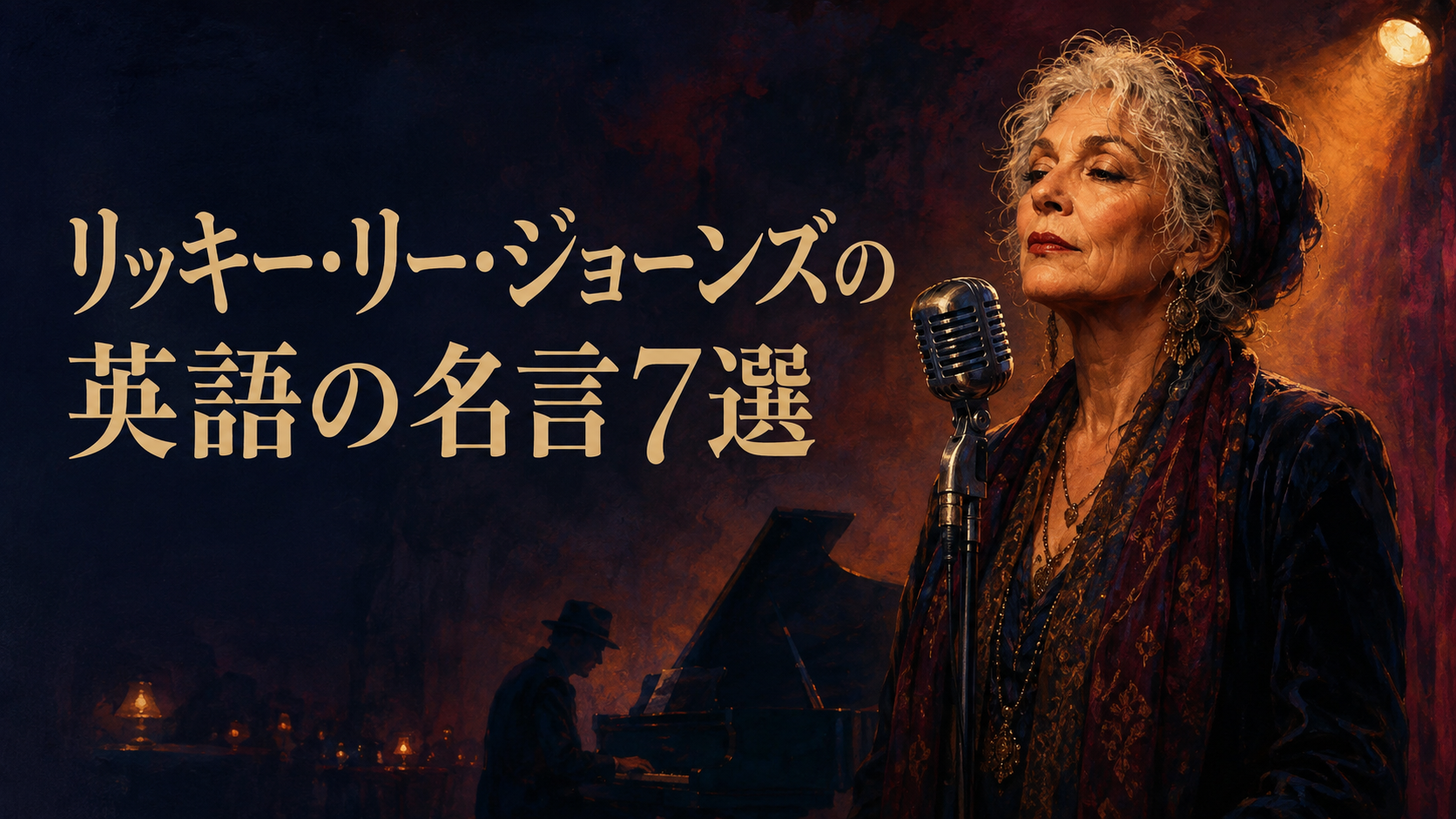 リッキー・リー・ジョーンズの英語の名言7選