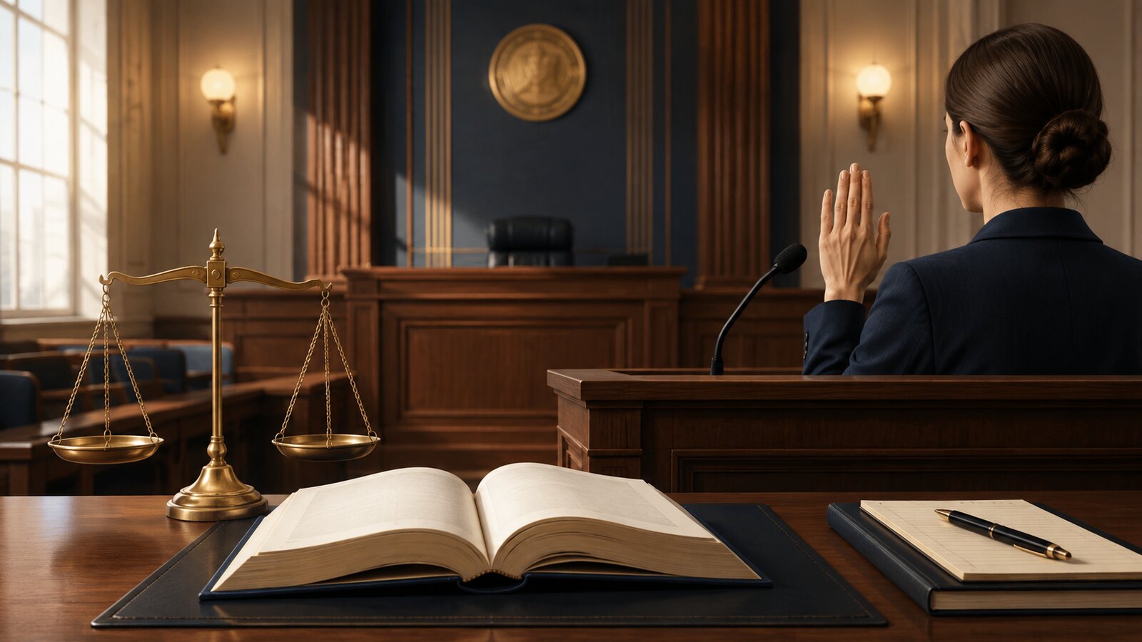 裁判・弁護・証言で使う英語｜sue・defend・testify・take an oathの違い