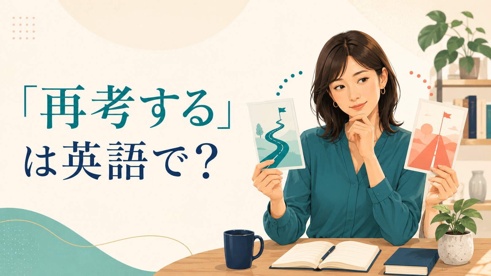 「再考する」は英語で？ reconsider・rethink・review・think againの違い