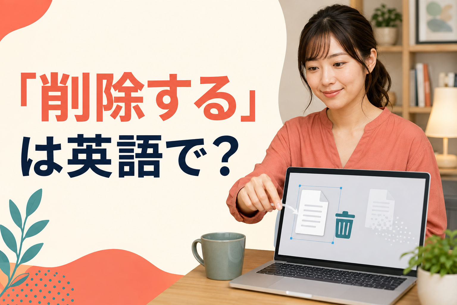 「削除する」は英語で？delete・remove・erase・clearの違い