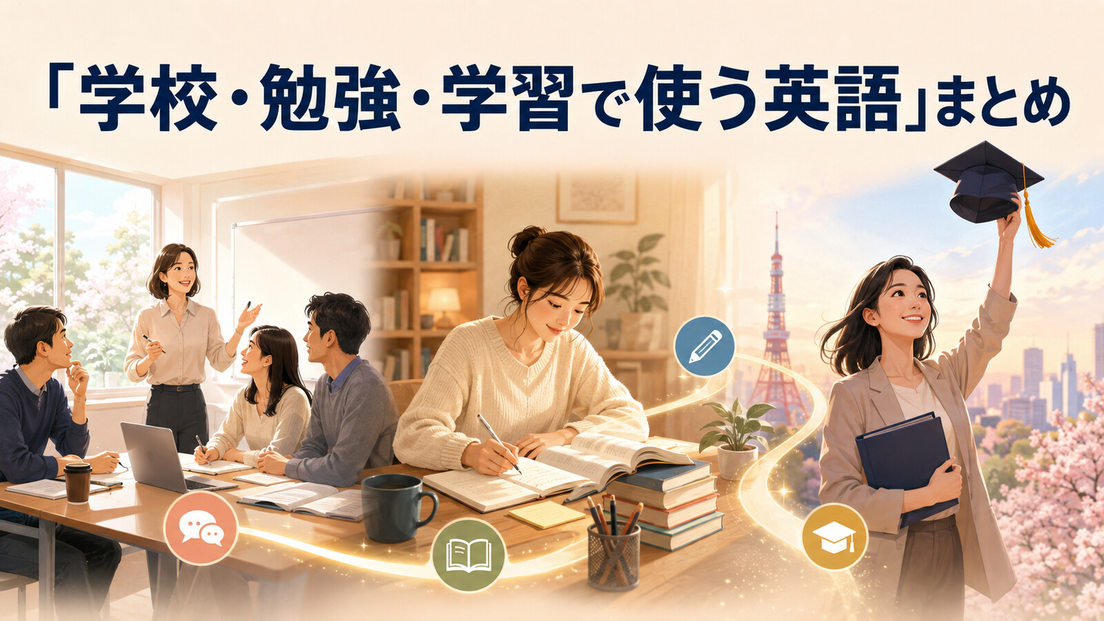学校・勉強・学習で使う英語まとめ｜知っている簡単な英語で伝える