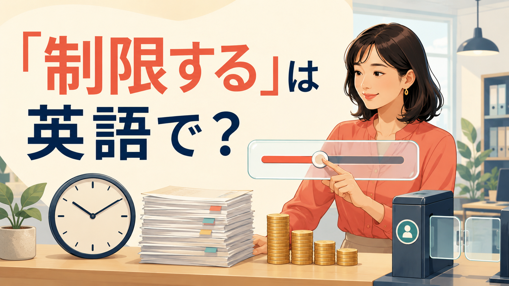 「制限する」は英語で? アイキャッチ