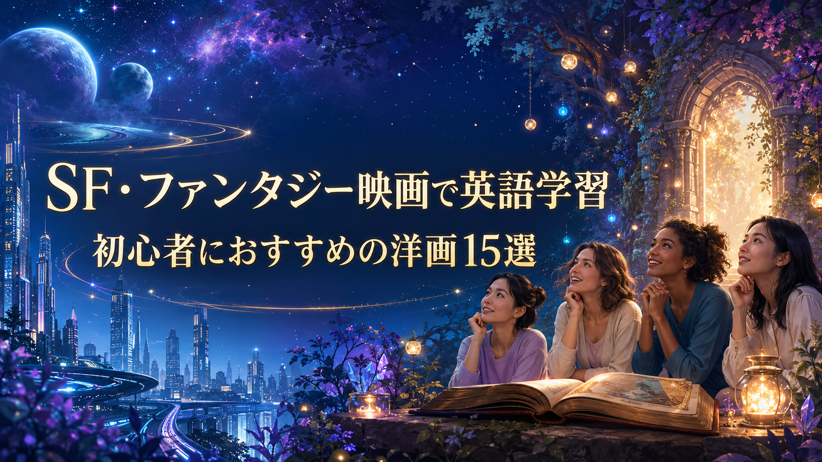 SF・ファンタジー映画で英語学習 初心者におすすめの洋画15選