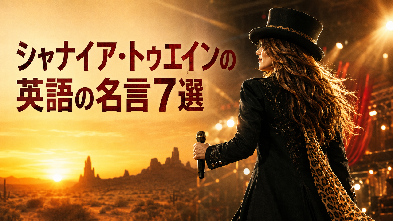 シャナイア・トゥエインの英語の名言7選