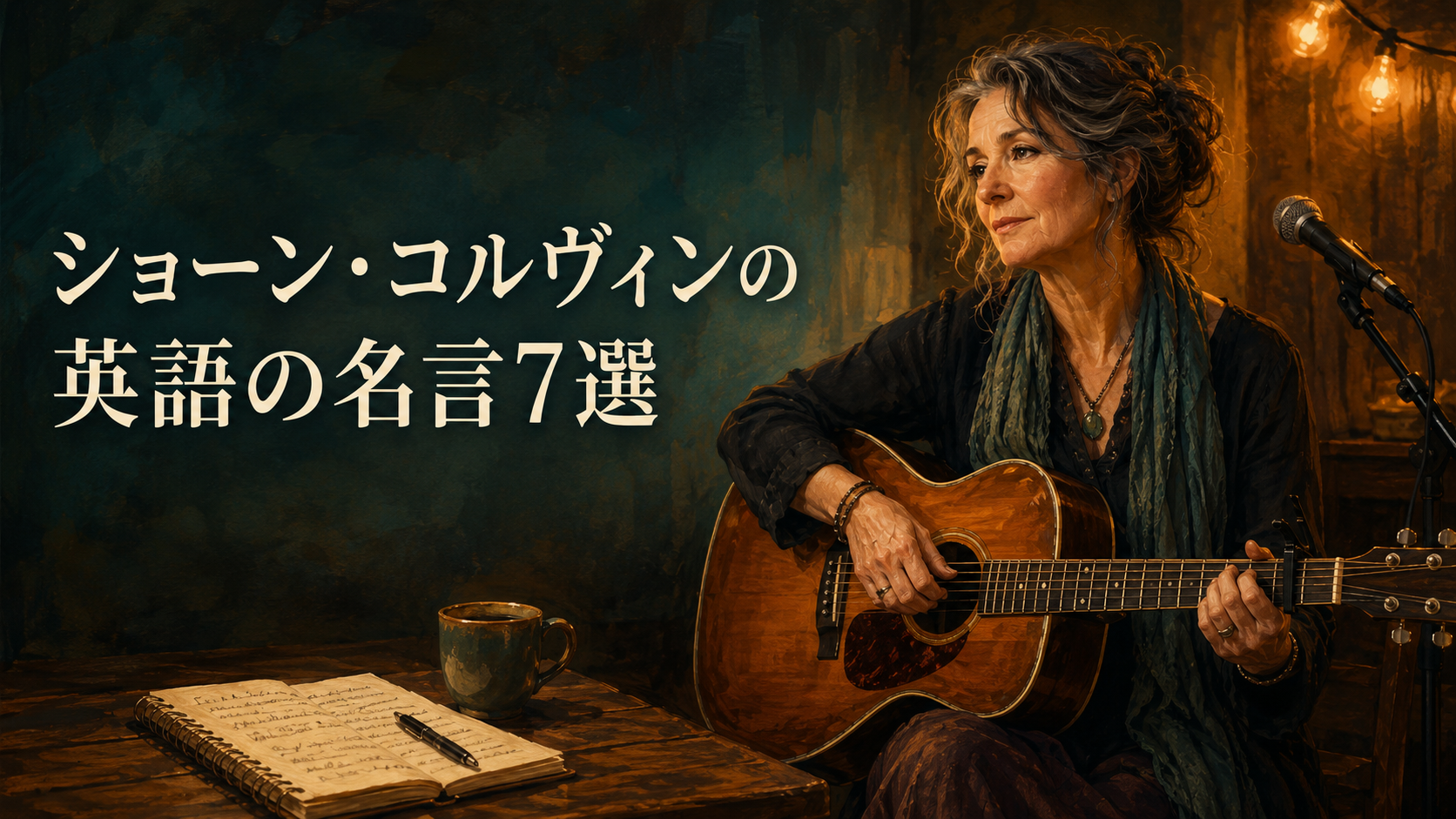 ショーン・コルヴィンの英語の名言7選