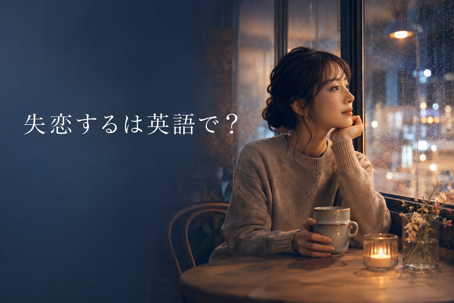 「失恋する」は英語で？have my heart broken・get my heart broken・go through a breakupの違い